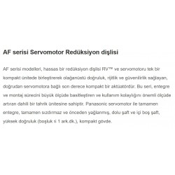 1 AF serisi Servomotor Redüksiyon dişlisi